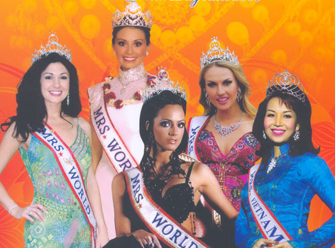 Mrs. World 2009 tại VN diễn ra vào tháng 11